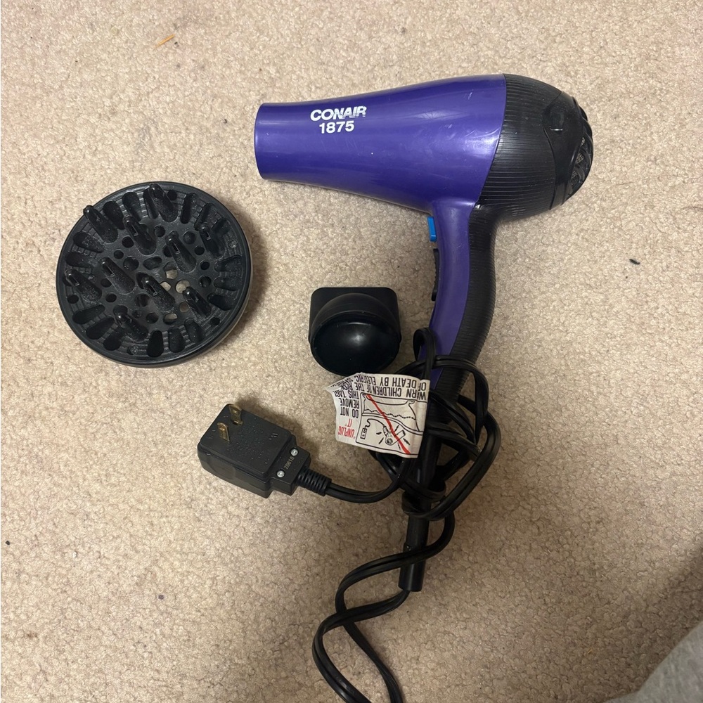 1875 Purple Hair Dryer